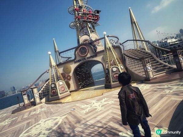 灣仔海濱長廊火車頭打卡位