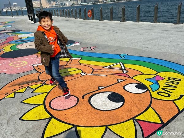 灣仔海濱長廊火車頭打卡位