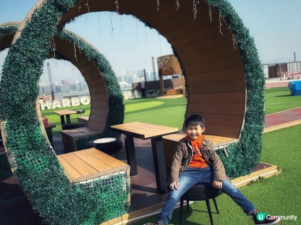 灣仔海濱長廊火車頭打卡位