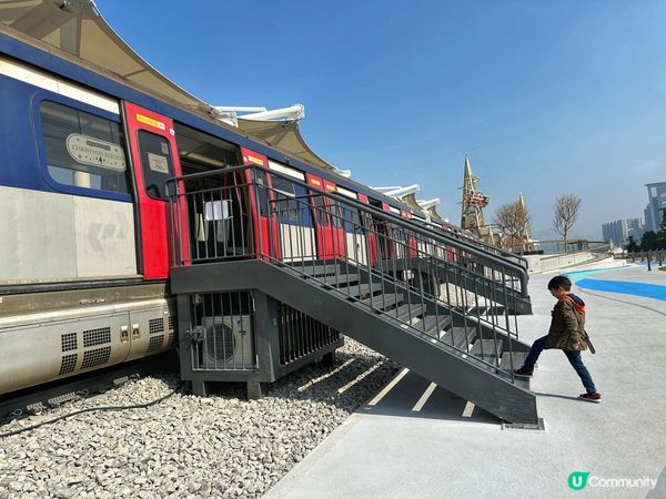 灣仔海濱長廊火車頭打卡位