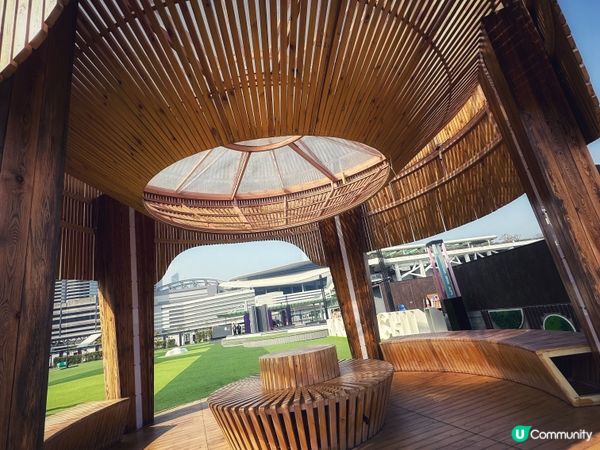 灣仔海濱長廊火車頭打卡位