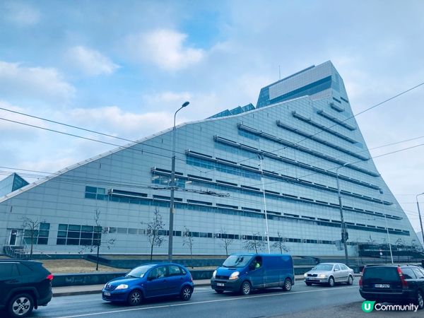 拉脫維亞可以觀景既特色造型圖書館