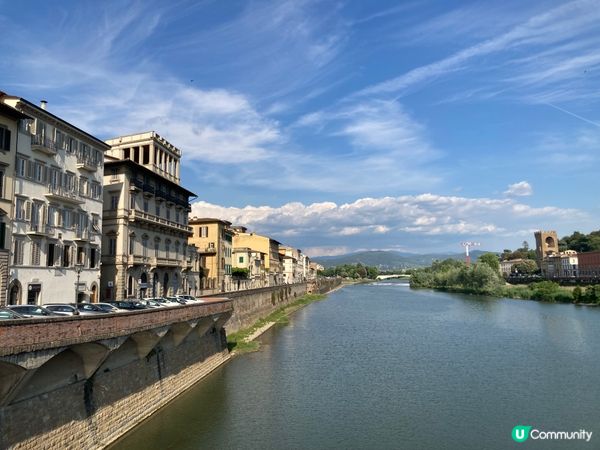 佛羅倫斯的山河景