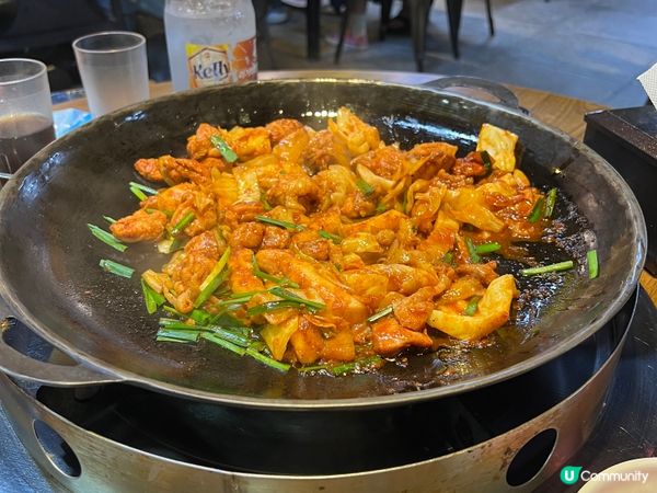 韓國首爾必食美食: 炸豬扒 eggdrop 炒雞柳。食到舔舔...