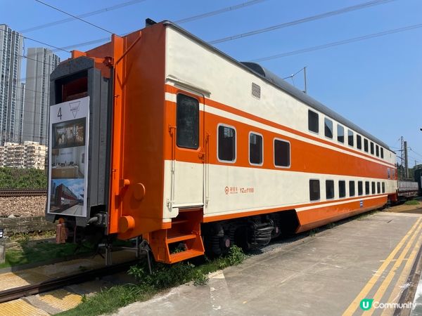 位於深圳草埔站的鐵路博物館，令大家更深入認識綠皮火車，貨運動...
