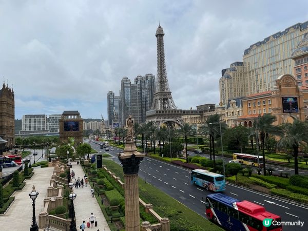 澳門倫敦人及巴黎人酒店,彷彿去咗英國和巴黎,快閃旅行首選