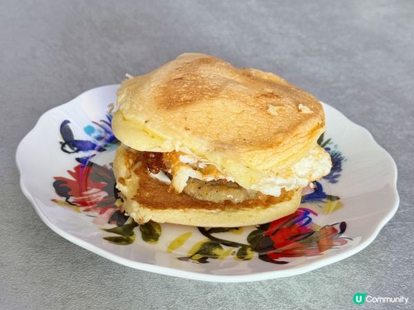 近期大熱！還原老麥熱香餅豬柳蛋漢堡～
