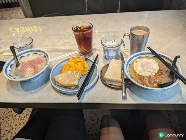 早餐-沙爹牛肉麵