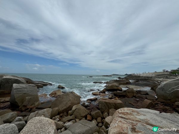 去了汕尾紅海灣，當天陽光普照風和日麗，海風吹向面上非常舒服，...