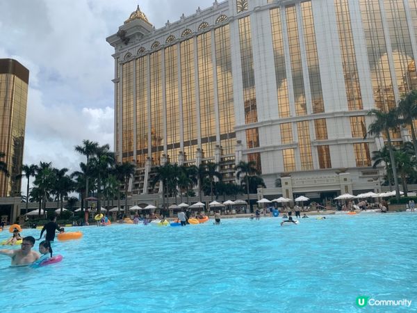 澳門銀河既天浪淘園，人工沙灘、人造浪、人造飄流