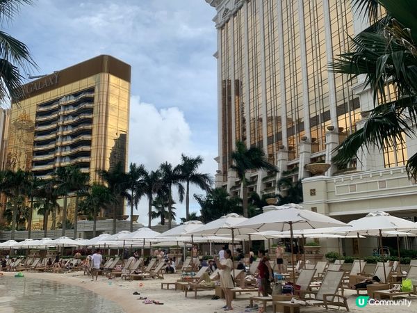 澳門銀河既天浪淘園，人工沙灘、人造浪、人造飄流