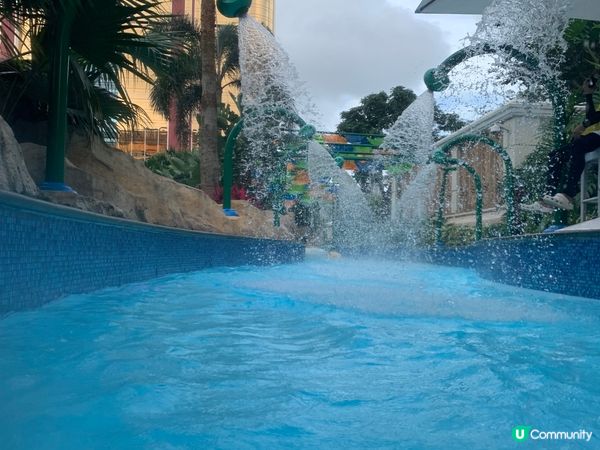 澳門銀河既天浪淘園，人工沙灘、人造浪、人造飄流