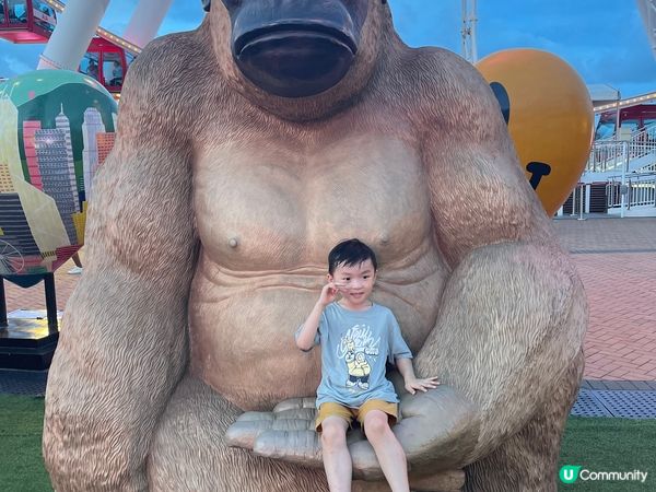 中環海濱活動空間，夏日打卡點，一家大細好去處，多個佈景打卡，...