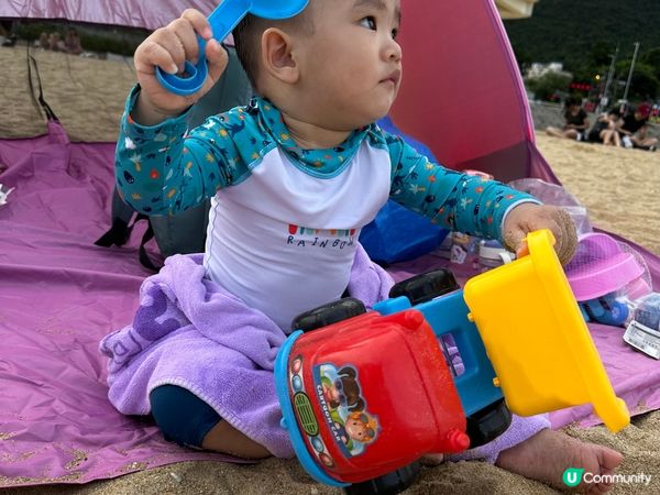 大埔龍尾泳灘/人工沙灘??設施新，仲有家庭淋浴，方便，值得一...