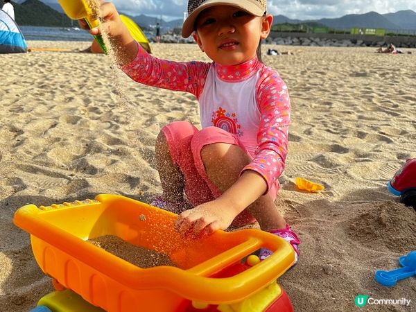 大埔龍尾泳灘/人工沙灘??設施新，仲有家庭淋浴，方便，值得一...