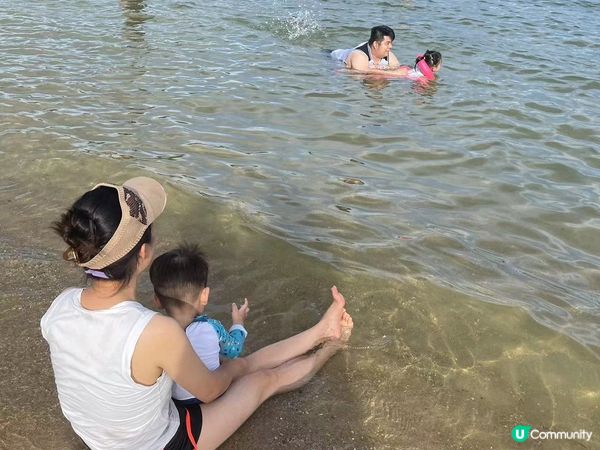 大埔龍尾泳灘/人工沙灘??設施新，仲有家庭淋浴，方便，值得一...