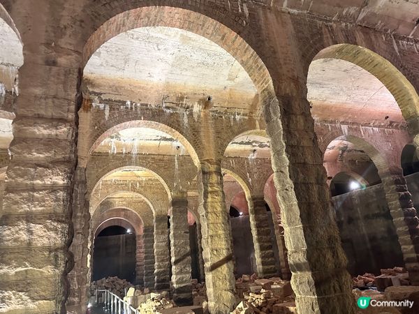 1.到訪了深水?配水庫，驚嘆鬧巿中竟隱藏如此古老建築。