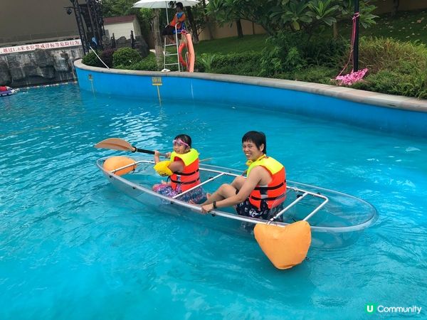 這間在廣州從化的雲嶺湖渡假酒店，房間寬敞，戶外兒童水上樂園環...