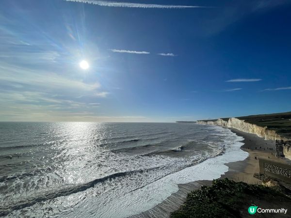 英國最知名的地理景觀，多佛白色懸崖