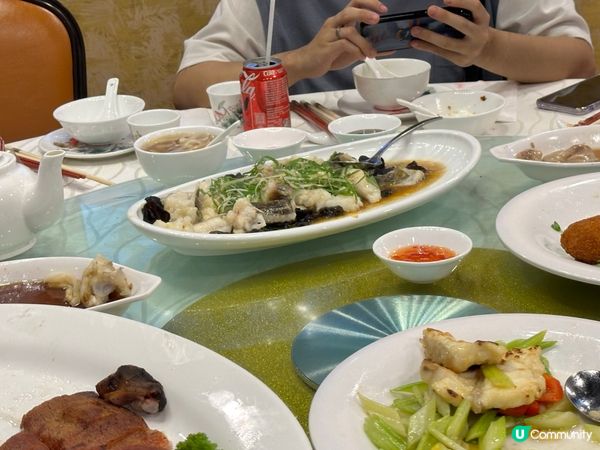 家人生日，去咗荃灣海天薈食飯，燒乳豬皮脆肉嫩,魚又鮮甜美味，...