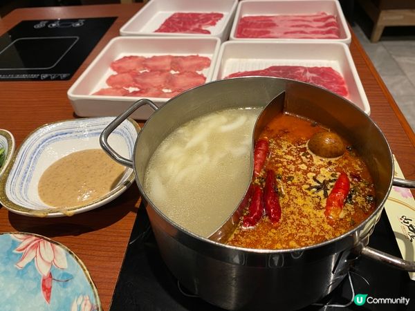 觀塘日式火鍋店，牛有四款選擇，一個價錢一人一鍋，舒服自在，最...