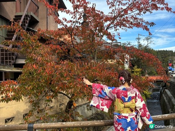 早前去到日本飛驒高山旅行，特意租了和服體驗日本文化，在這古色...