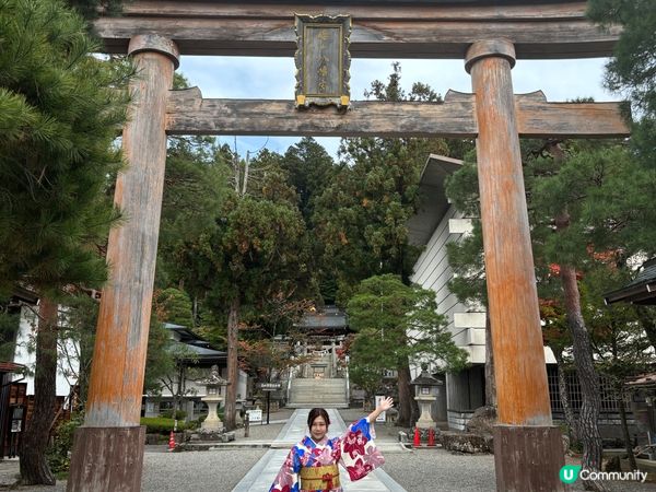 早前去到日本飛驒高山旅行，特意租了和服體驗日本文化，在這古色...