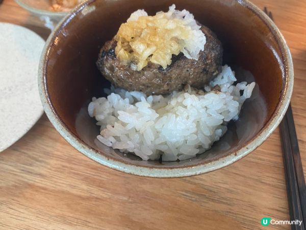 挽肉之米是一間日本漢煲扒的日式餐廳，每人可以有3 件肉和飯（...