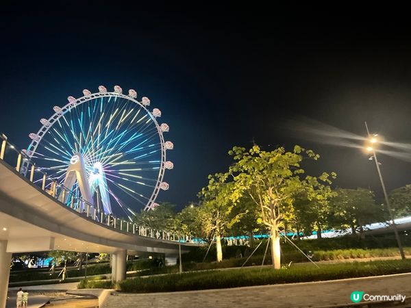 前海歡樂港灣，一個百去不厭的地方?非常適合打卡，可以呆上一整...