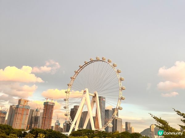 前海歡樂港灣，一個百去不厭的地方?非常適合打卡，可以呆上一整...