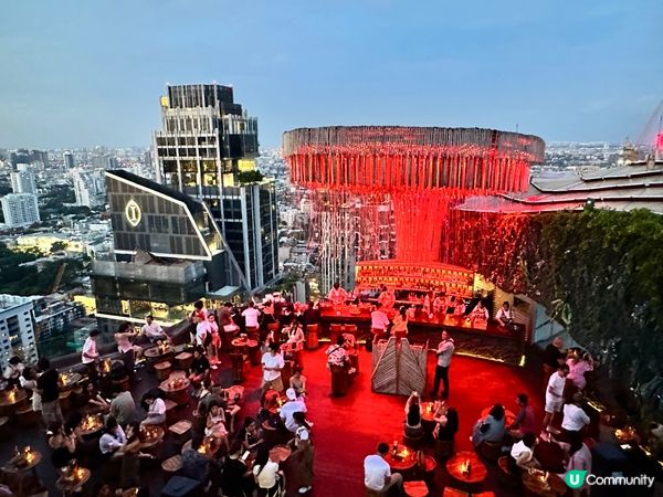 [夕陽之歌?］ 欲窮千里目，更上一層樓！黃昏時分，上到了曼谷...