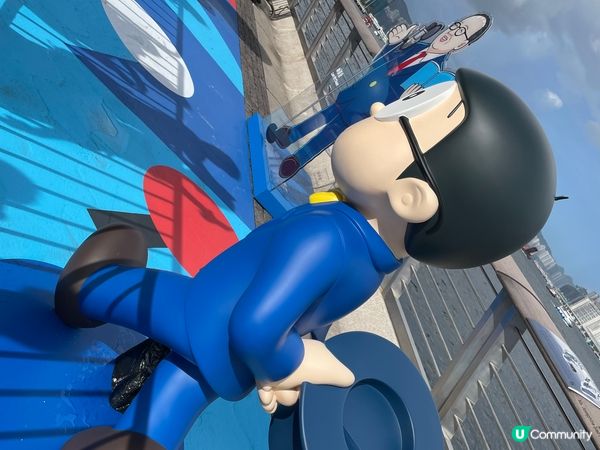 夏日炎炎拿着Doraemon樽裝水試試手風抽到自己想要的立牌...