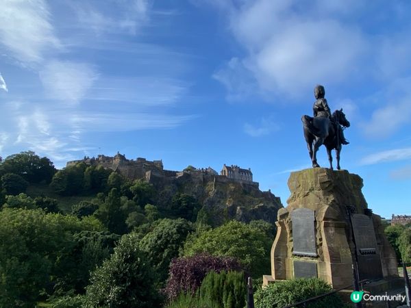 🛫《出走系列》愛丁堡城堡，蘇格蘭之魂～🏰
