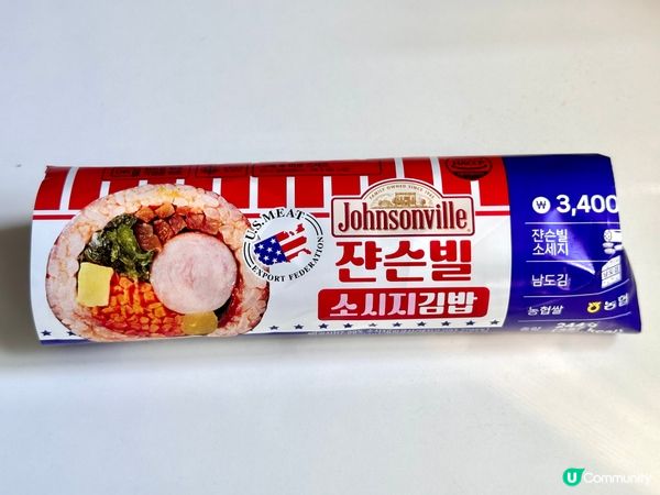 🇰🇷韓國便利店紫菜包飯測評——美式蕃茄腸仔
