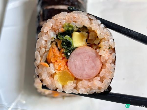 🇰🇷韓國便利店紫菜包飯測評——美式蕃茄腸仔