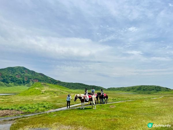 熊本必去！阿蘇山⛰️草原治癒之旅