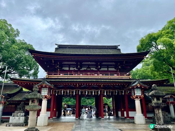 福岡大宰府參拜神社⛩️多間小食店💓