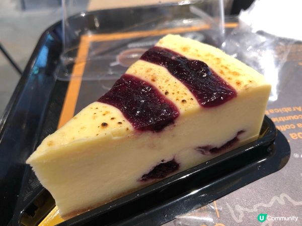 麥當勞tea set 必吃藍莓芝士蛋糕➕絕配厚椰鐵咖啡