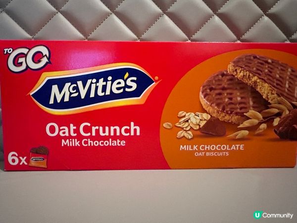 麥維他燕麥朱古力消化餅