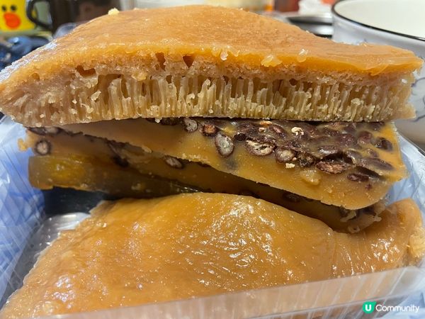 中式糕點～厚厚黃糖糕