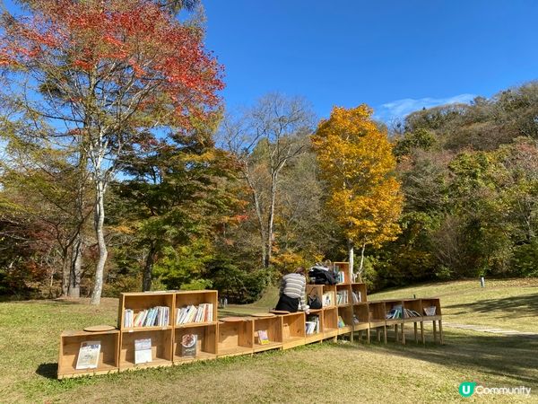 輕井澤期間限定🍁🍂紅葉圖書館📚