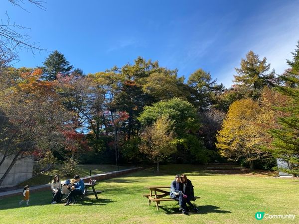 輕井澤期間限定🍁🍂紅葉圖書館📚