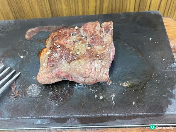 抵！$85～180g 熱石牛扒
