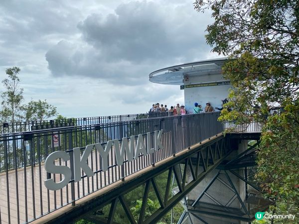 🚠🚠🚠檳城升旗山！插支旗先🇲🇾