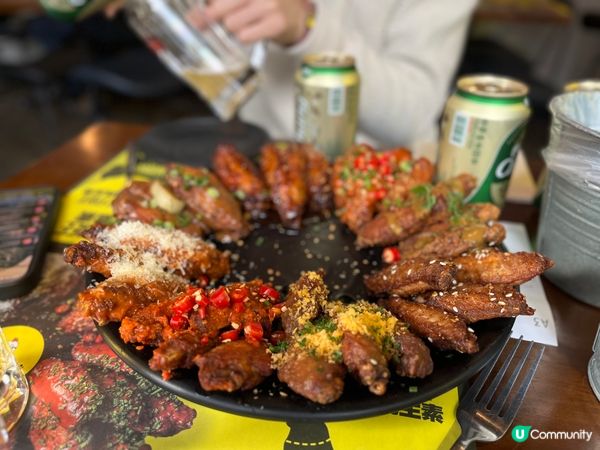 $188任食雞翼任飲啤酒一個半鐘