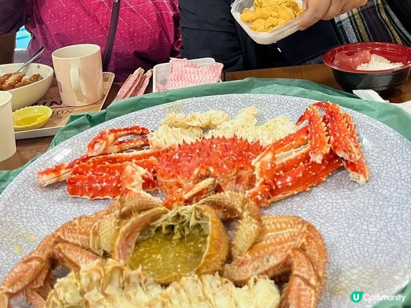 🇯🇵北海道。函館朝市ひろば。広海水産 🦀🦀🦀