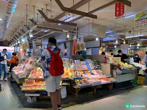 🇯🇵北海道。函館朝市ひろば。広海水産 🦀🦀🦀