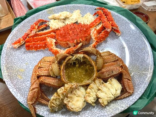 🇯🇵北海道。函館朝市ひろば。広海水産 🦀🦀🦀