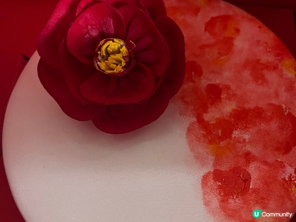 SHISEIDO 山茶花擴香石彩繪作品