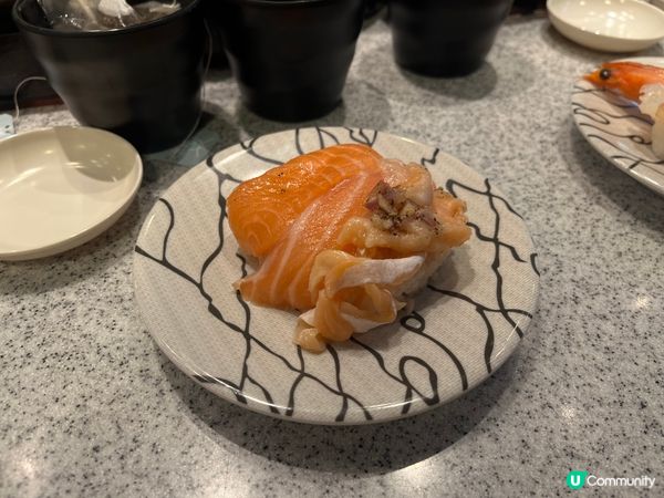 爭鮮三件$16三文魚壽司蝦壽司推介